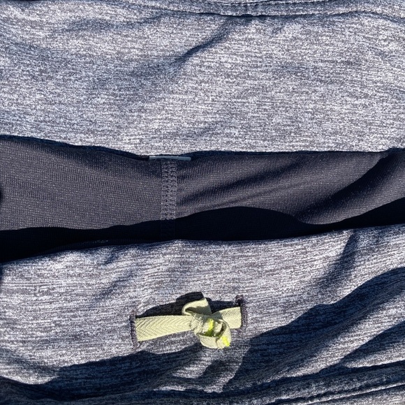 Lululemon Athletica Reflective Gray/Citron Tennis Pickleball Skirt 10 - Picture 7 of 8